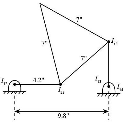 At the instant represented the triangular plate ABD has a CW angular ...