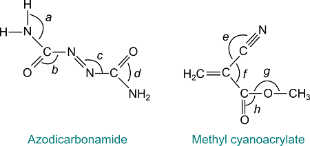 Azodicarbonamide Lewis Structure Two molecules used in the polymer industry are azodicarbonamide and ...