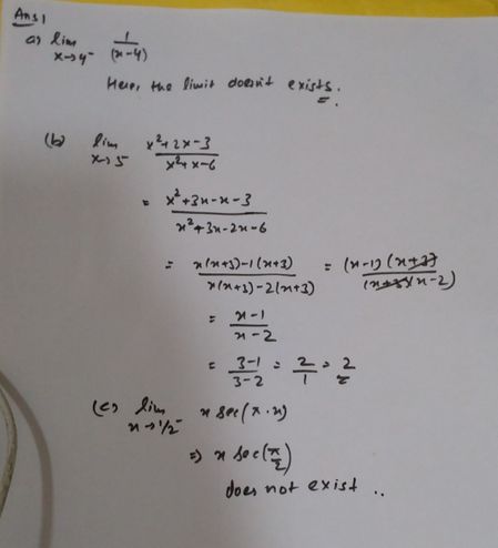 LIMIT OF FRAC X C C X X X C C AS X RIGHTARROW C intelligence overview