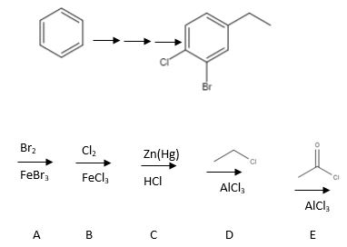 Abc Reagents Complete the following synthesis by selecting from the list of 5 ...