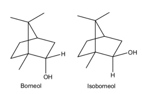 The NMR spectrum of isoborneol shows three separate methyl peaks, but ...