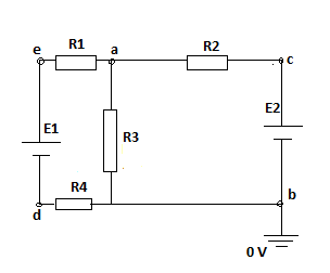 For the circuit below, R_1 = 3.9\ \Omega, R_2 = 6.7\ \Omega, R_3 = 1.2 ...