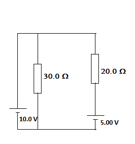 The batteries shown in the circuit below have negligibly small internal ...