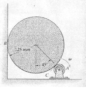 The 5-kg cylinder is initially at rest when it is placed in contact ...
