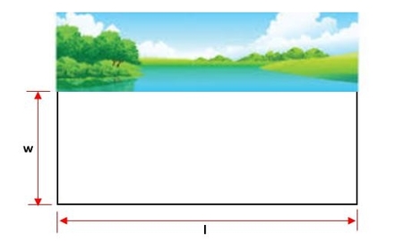 A rectangular plot of farmland will be bounded on one side by a river ...