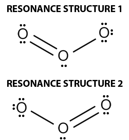 Ozone Molecule Bonding