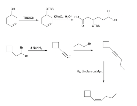 Intermediate Compound Can someone provide the reagents and intermediate compounds? [{Image ...