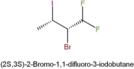 What is the IUPAC name of the compound (2S, 3S)-2-Bromo-1, 1-difluoro-3 ...
