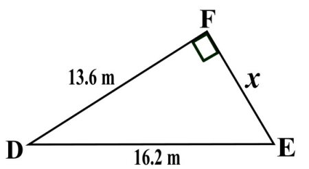 What Is The Length Of Side Ef In The Triangle Show Your Work Homework Study Com
